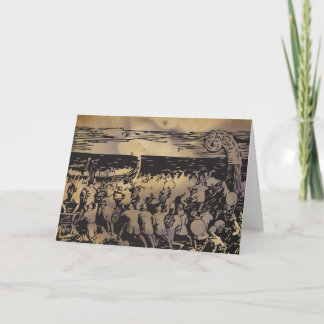 Carte de voeux de Viking Heimskringla Barden