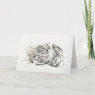Carte de voeux de Xerographica de Tillandsia 7" x