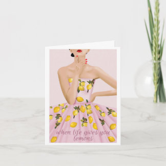 Carte de voeux d'encouragement