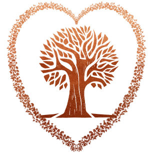 Carte de vœux d'encouragement et de bonté Tree Lov