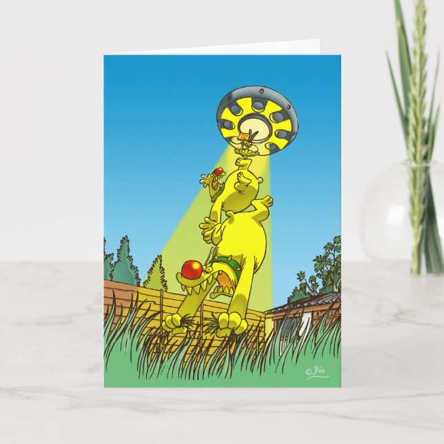 Carte de voeux d'enlèvement de Harry et Henry (Devant)