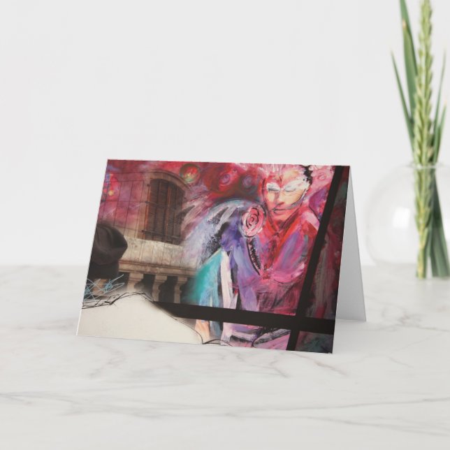 Carte de voeux des couleurs (Devant)