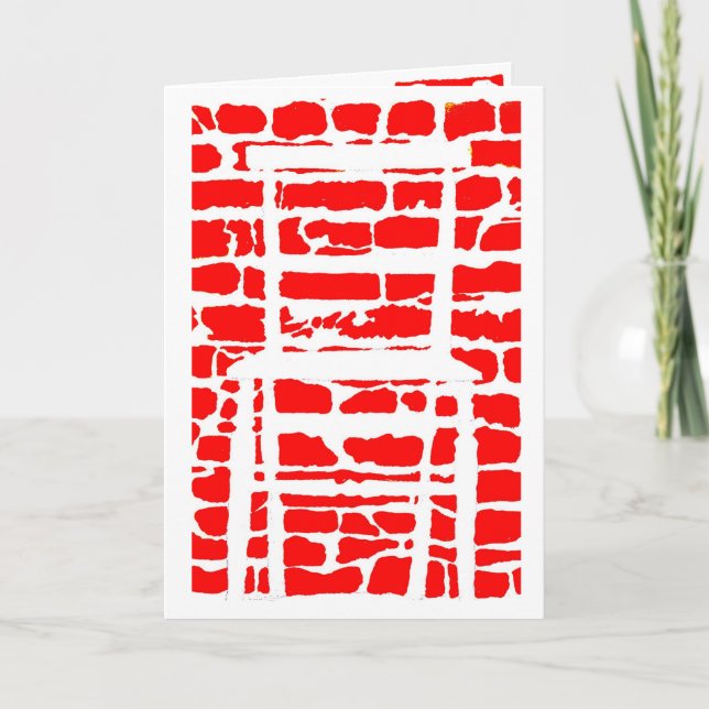 carte de voeux des illusions optiques des philosop (Devant)