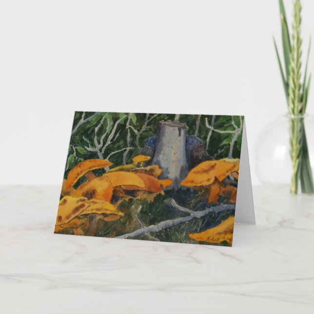 Carte de voeux des odeurs de la nature (Devant)
