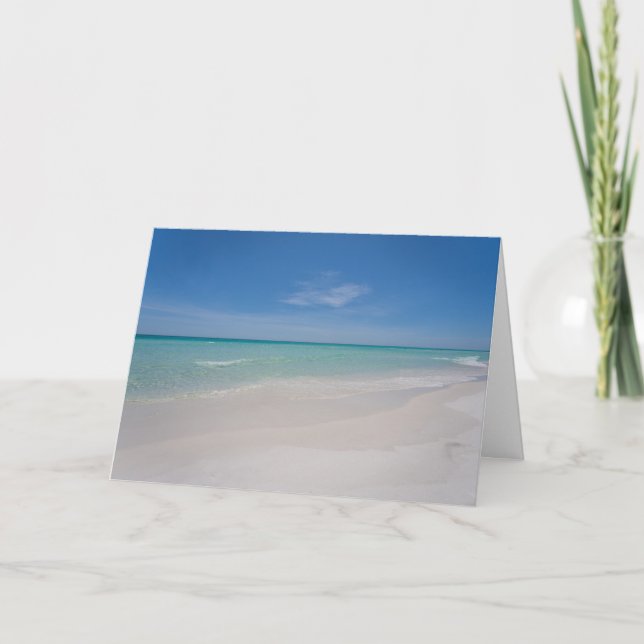 Carte de voeux Destin Florida Beach (Devant)