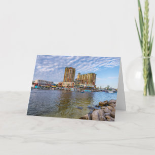 Carte de voeux Destin Harbour Boardwalk