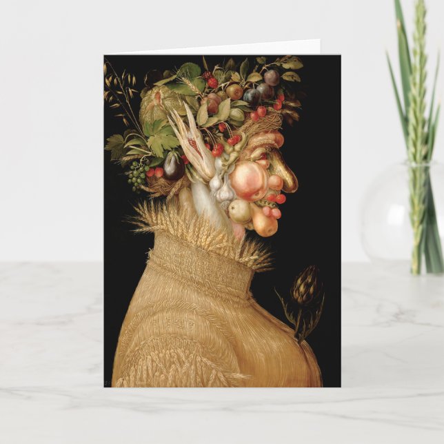 Carte de voeux d'été d'Arcimboldo (Devant)