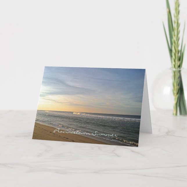 Carte de voeux d'été de Provincetown (Devant)