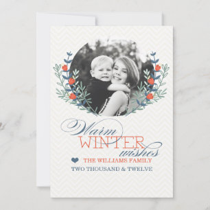 Carte de voeux d'hiver (Meilleur prix du jour)
