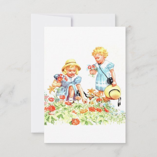 Carte de voeux Dick, Jane et Sally (Devant)