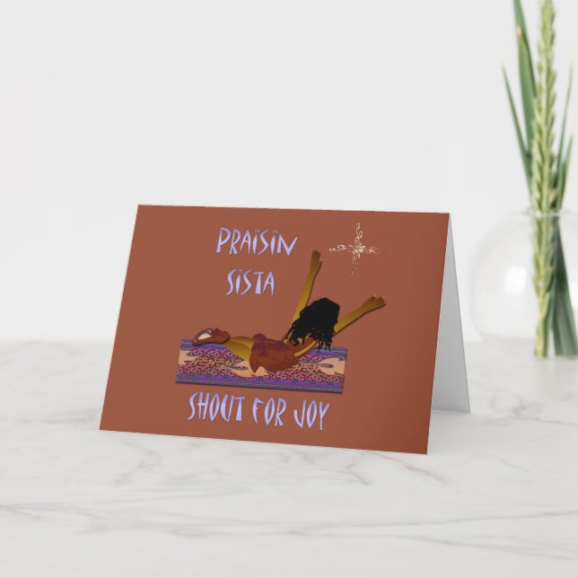 Carte de voeux d'inspiration (Devant)