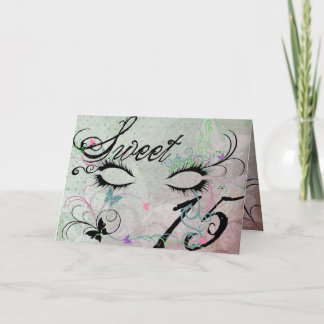 Carte de voeux d'invitation du bonbon 15 à