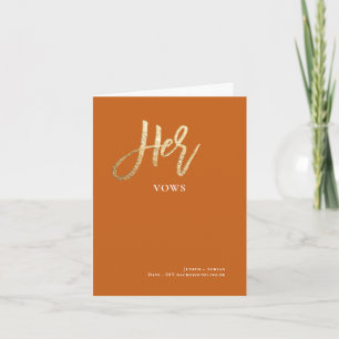 Carte de Vœux DIY Couleurs Chic Faux Or Elle