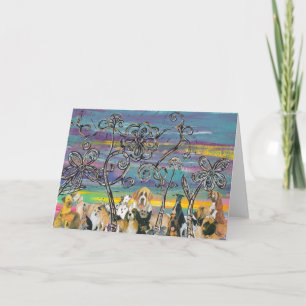 Carte de voeux Doggy Days