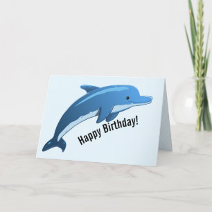 Carte de voeux Dolphin Design