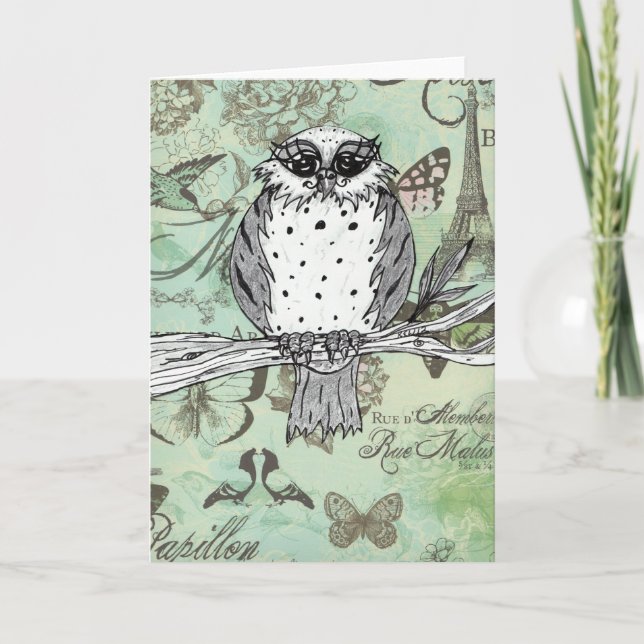 Carte de voeux Dotti the Owl 31 (Devant)