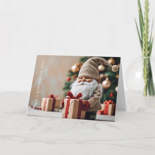 Carte de voeux double (Devant)