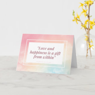 Carte de voeux double