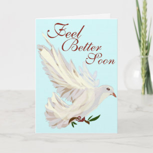 Carte de vœux Dove Feel Better Soon