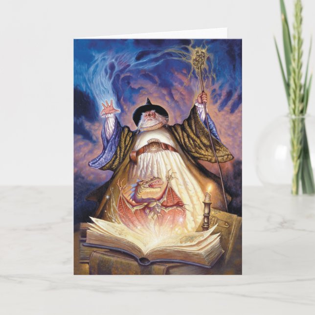 Carte de voeux Dragon Spell (Devant)