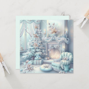 Carte de voeux Dreamy Christmas Room