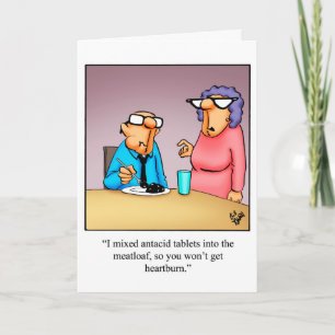 Carte de vœux drôle d'anniversaire Humour