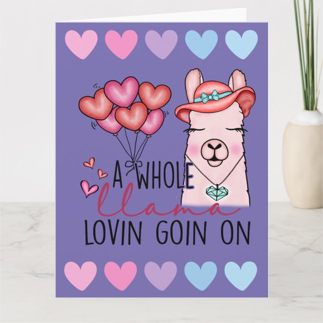 Carte de vœux drôle pour la Saint-Valentin (Devant)