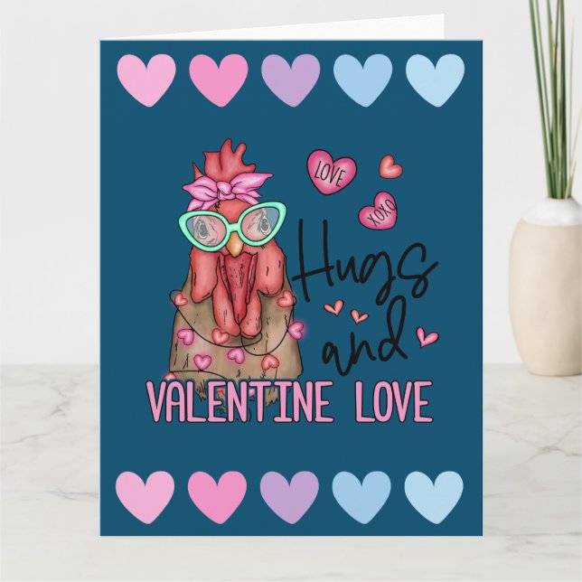 Carte de vœux drôle pour la Saint-Valentin avec un (Devant)