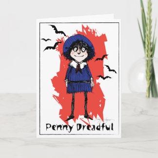 Carte de voeux drôle terrible de penny de