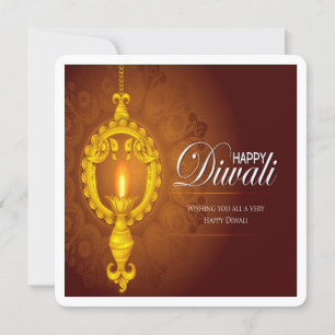 Carte de voeux du festival de Diwali