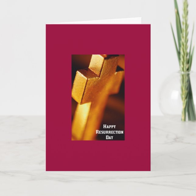 Carte de voeux du jour de la résurrection 14 (Devant)