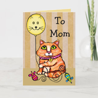 Carte de voeux du jour de mère pour les mamans