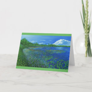 Carte de voeux du lac Artemesia