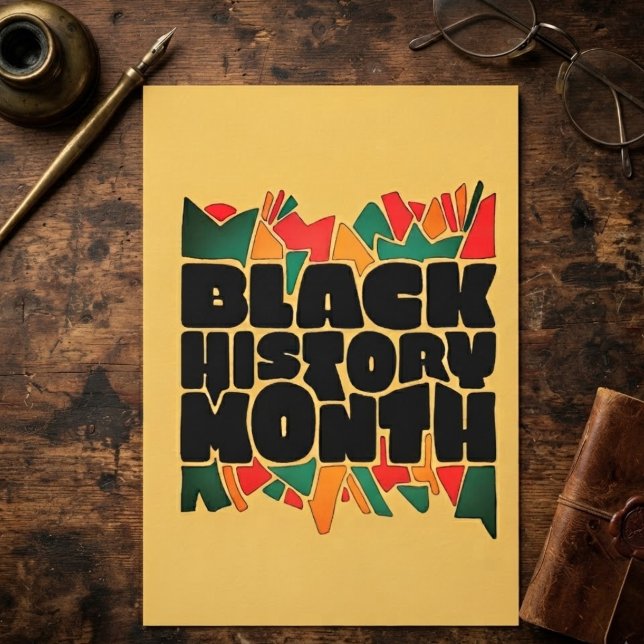 Carte de vœux du Mois de l'histoire des Noirs Colo (Créateur téléchargé)