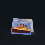 Carte de vœux du navire Titanic<br><div class="desc">Carte de vœux du navire Titanic</div>