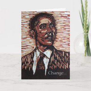 Carte de voeux du Nouvel An d'Obama