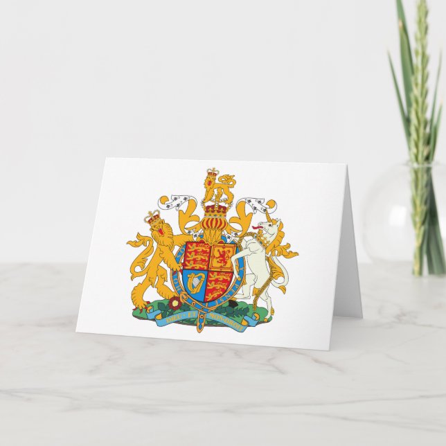 Carte de voeux du Royaume-Uni (Devant)