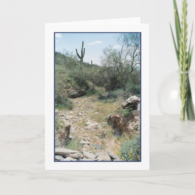 Carte de voeux du Souvenir Riverbed (Devant)