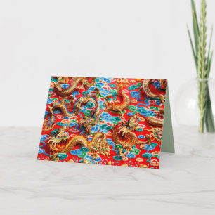 carte de voeux du temple dragons