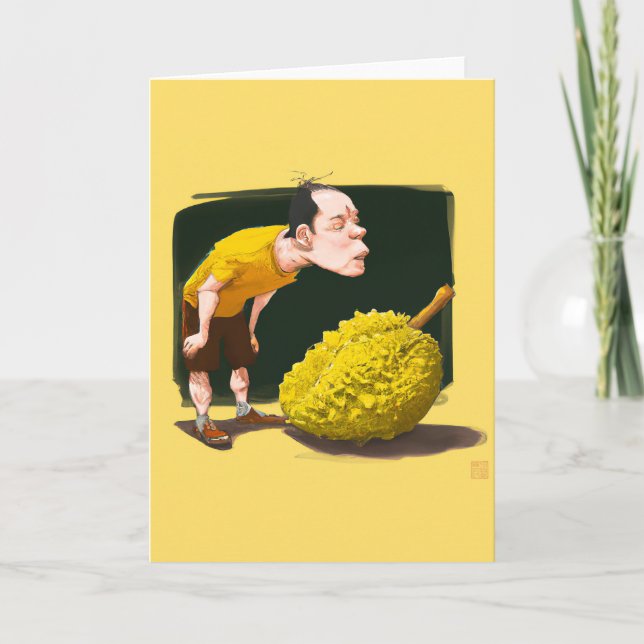 Carte de voeux Durian Lover (Devant)