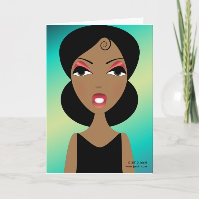 Carte de voeux éclairée (Devant)