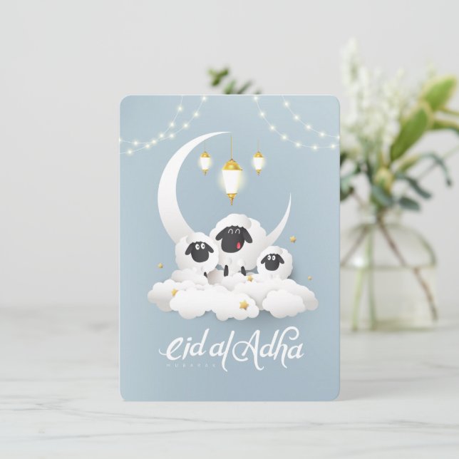 Carte de voeux Eid-Al-Adha (Debout devant)