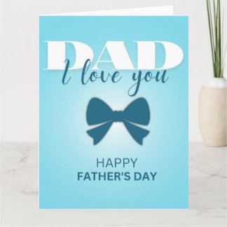 Carte de vœux élégante avec nœud bleu pour la fête