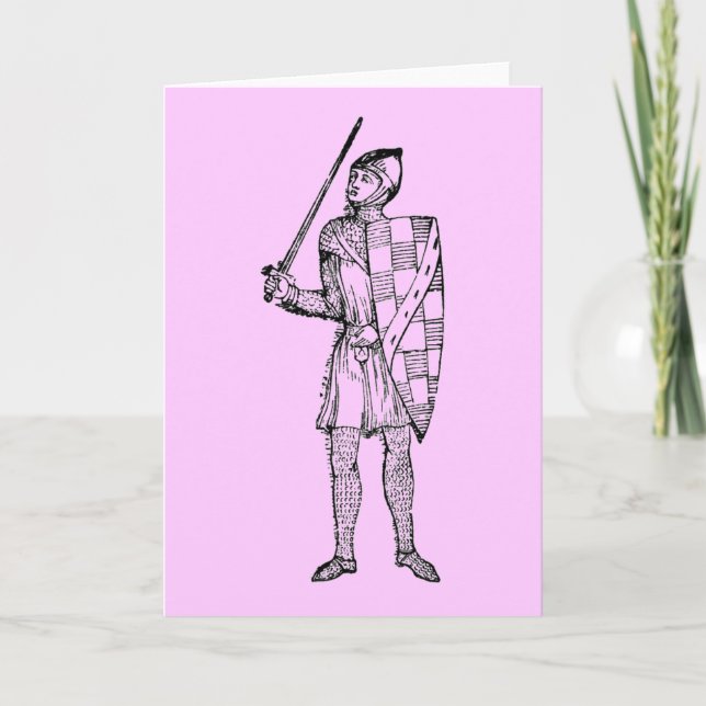 Carte de voeux Elizabethan Costumes (Devant)