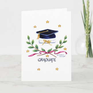 Carte de voeux Emblem Victory Gradutory