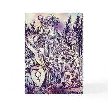 Carte de voeux Empress Tarot Card