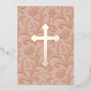 CARTE DE VŒUX EN ALUMINIUM 