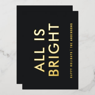 CARTE DE VŒUX EN ALUMINIUM