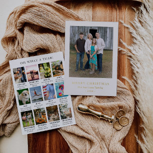 CARTE DE VŒUX EN ALUMINIUM