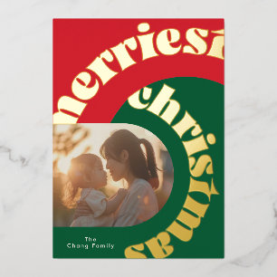 CARTE DE VŒUX EN ALUMINIUM 